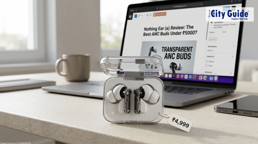 Nothing Ear (a) TWS – Transparent ANC Buds Under ₹5000