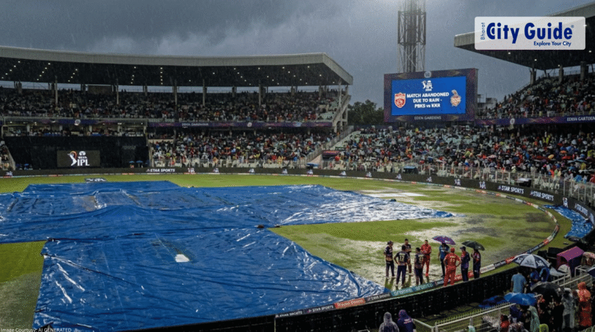 PBKS vs KKR IPL 2026 Match Report: Rain Forces Cancellation in Dramatic Clash