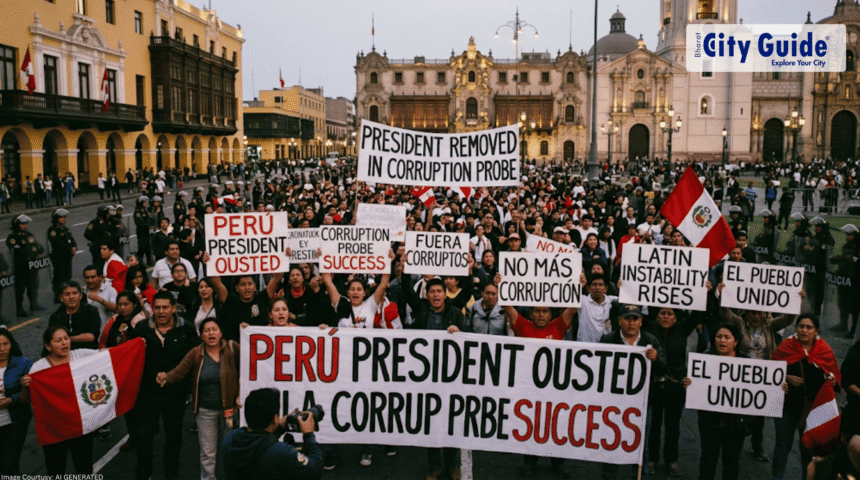 Peru President Ousted in Corruption Probe Latin Instability Rises