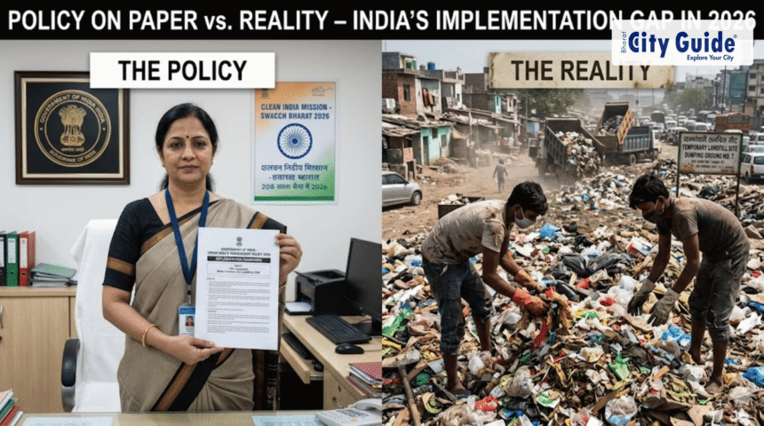 Policy on Paper vs Reality – India’s Implementation Gap in 2026
