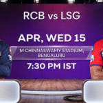 RCB vs LSG Match Today IPL 2026: Pitch Report, Stadium, Playing XI, Live Streaming & Full Match Details