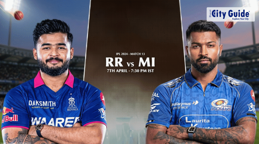 RR vs MI Match Today IPL 2026 Pitch Report, Stadium, Playing XI, Live Streaming & Full Match Details