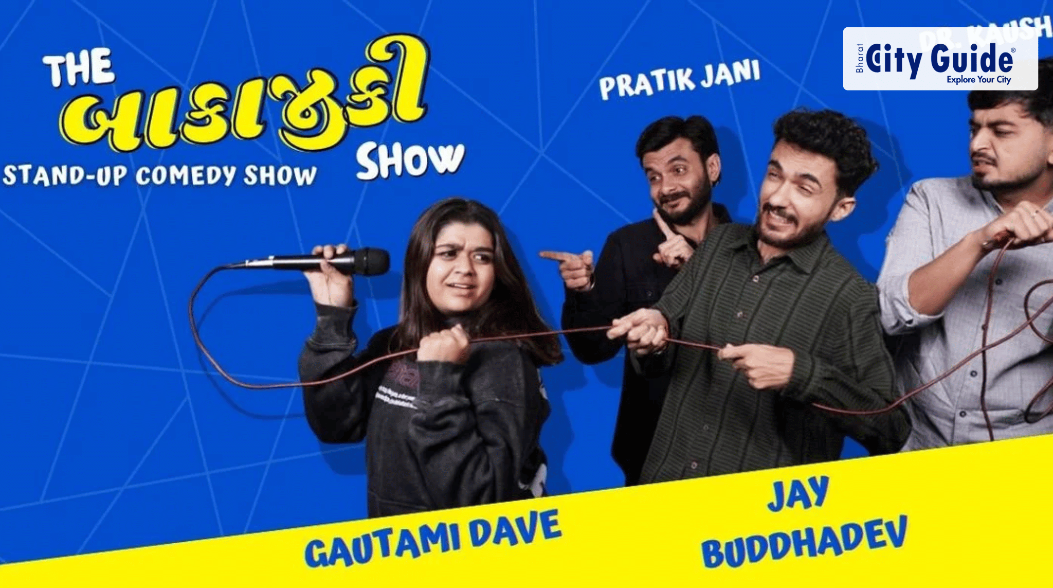 The Bakajiki Show – Standup Comedy Night in Rajkot You Shouldn’t Miss