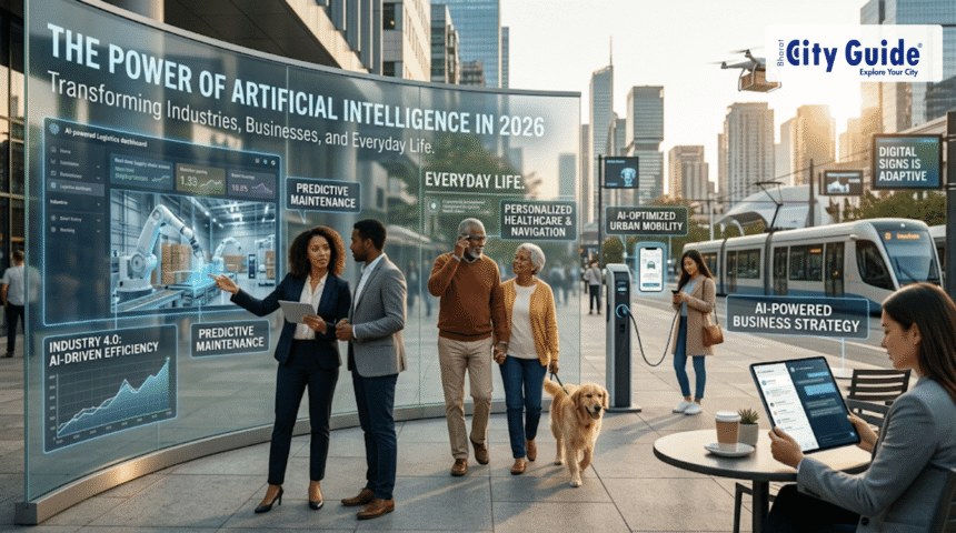 The Power of Artificial Intelligence in 2026: Transforming Industries, Businesses, and Everyday Life