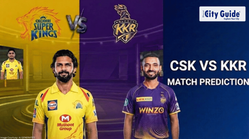 Today IPL Match CSK vs KKR Prediction Based on Player Form & Last Match Performance IPL 2026