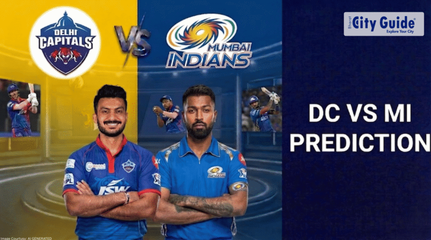 Today IPL Match DC vs MI Prediction Based on Player Form & Last Match Performance (IPL 2026)