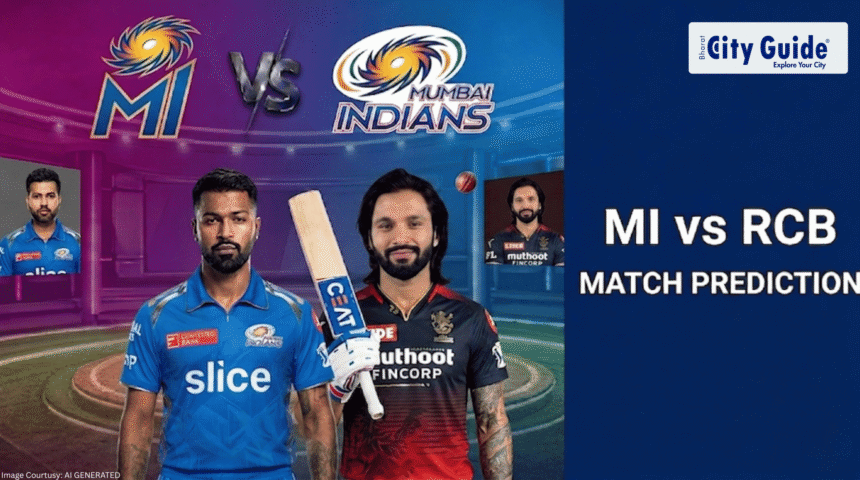 Today IPL Match MI vs RCB Prediction Based on Player Form & Last Match Performance IPL 2026