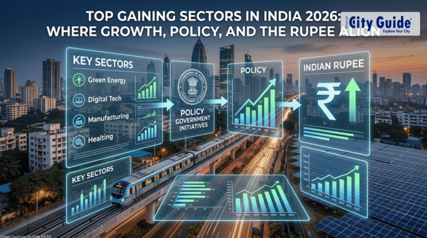 Top Gaining Sectors in India 2026 Where Growth, Policy, and the Rupee Align