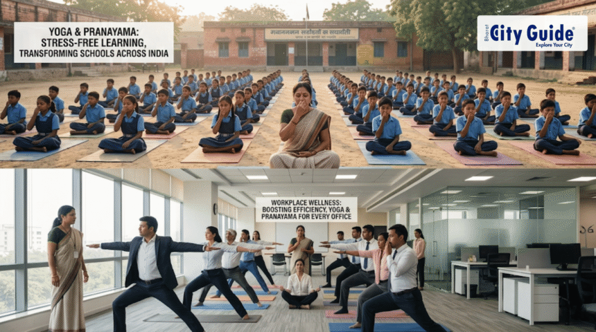 Yoga and Pranayama Awareness in India: Transforming Schools and Corporate Offices Nationwide