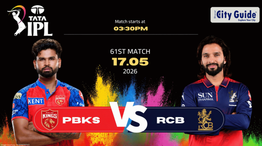 PBKS vs RCB Match Today IPL 2026: Pitch Report, Stadium, Playing XI, Live Streaming & Full Match Details
