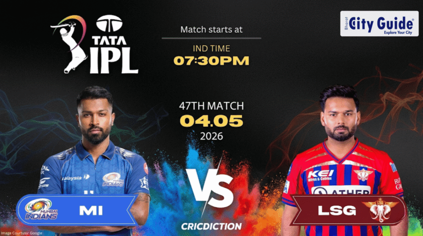 MI vs LSG Match Today IPL 2026: Pitch Report, Stadium, Playing XI, Live Streaming & Full Match Details