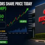 Eicher Motors Share Price Today (+5% Jump): Current Price, Old Price & Future Outlook 2026