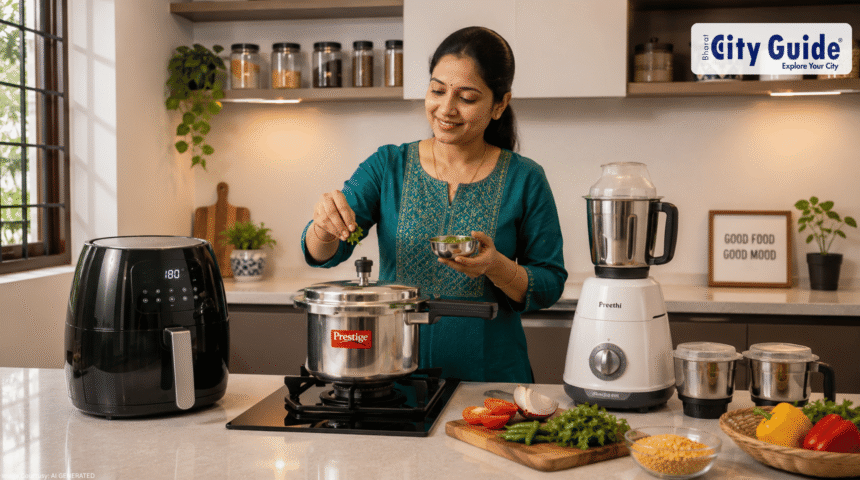 Enhancing Indian Kitchens with Smart Gadgets Like Pressure Cookers, Air Fryers and Mixers