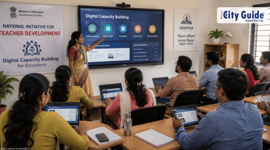 Enhancing Teacher Training in India with Government-Led Digital Capacity Building Initiatives