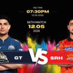 GT vs SRH Match Today IPL 2026 Pitch Report, Stadium, Playing XI, Live Streaming & Full Match Details