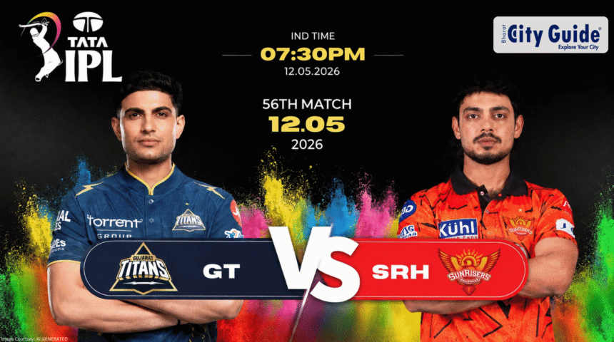 GT vs SRH Match Today IPL 2026 Pitch Report, Stadium, Playing XI, Live Streaming & Full Match Details