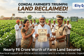 Gondal Farmer Land Recovery How a Farmer Reclaimed Nearly ₹6 Crore Worth of Land Through Local Leadership and Administrative Action