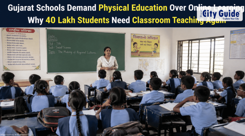 Gujarat Schools Demand Physical Education Over Online Learning Why 40 Lakh Students Need Classroom Teaching Again