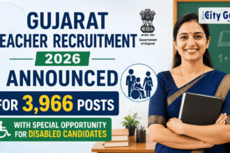 Gujarat Teacher Recruitment 2026 Announced for 3,966 Posts With Special Opportunity for Disabled Candidates