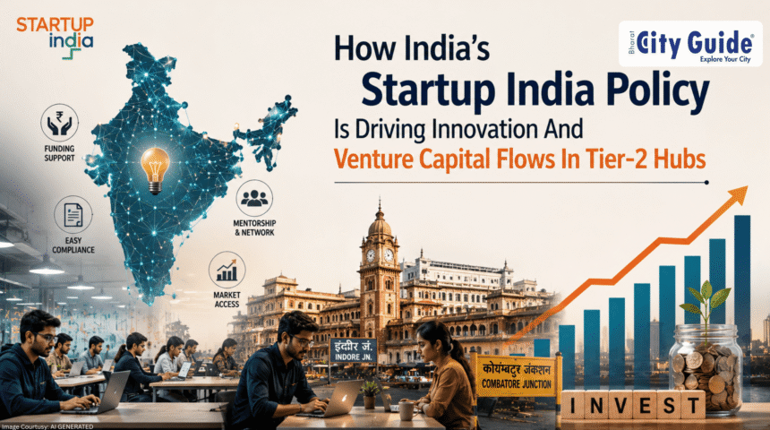How India’s Startup India Policy Is Driving Innovation And Venture Capital Flows In Tier-2 Hubs