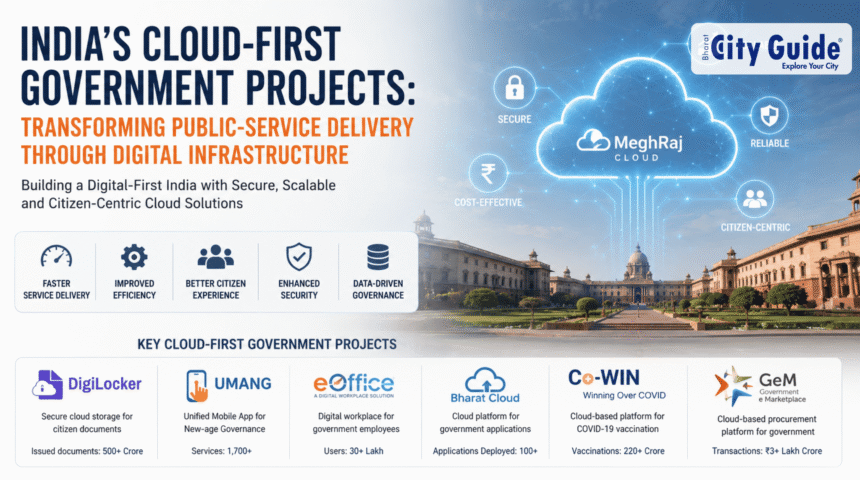India’s Cloud-First Government Projects Transforming Public-Service Delivery Through Digital Infrastructure