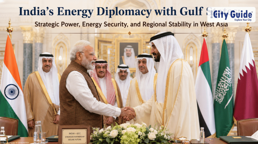 India’s Energy Diplomacy with Gulf States Strategic Power, Energy Security, and Regional Stability in West Asia