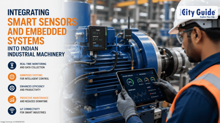 Integrating of Smart Sensors and Embedded Systems into Indian Industrial Machinery