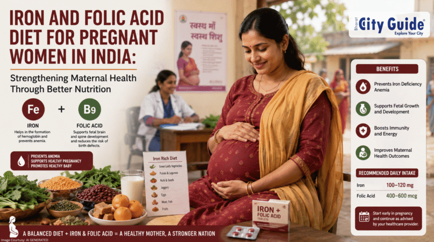 Iron and Folic Acid Diet for Pregnant Women in India: Strengthening Maternal Health Through Better Nutrition