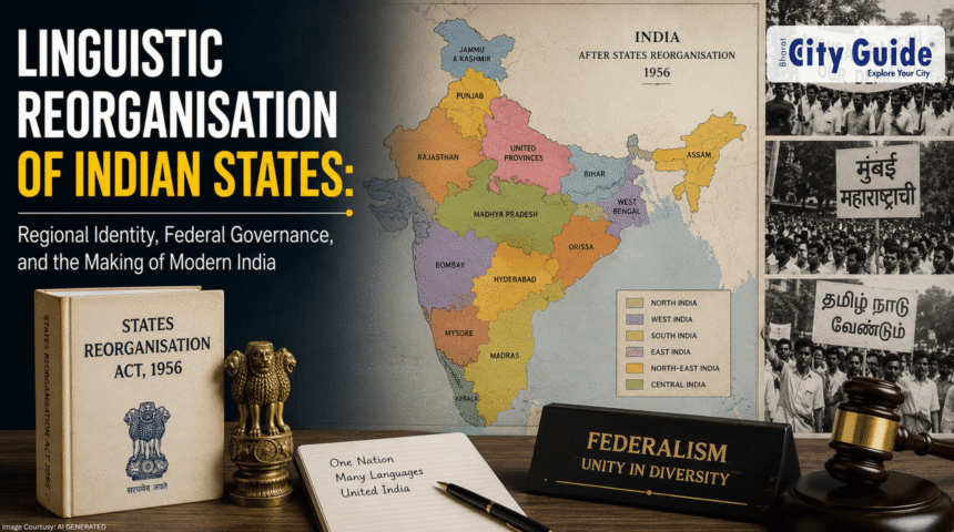 Linguistic Reorganisation of Indian States Regional Identity, Federal Governance, and the Making of Modern India