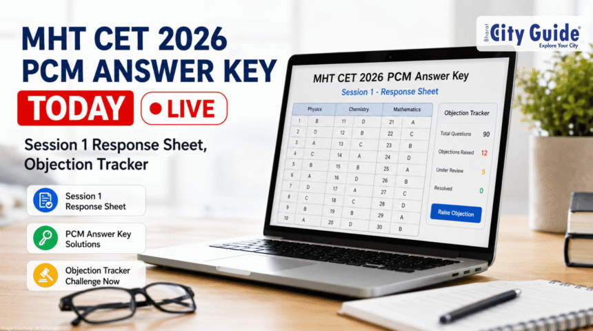 MHT CET 2026 PCM Answer Key Today LIVE Session 1 Response Sheet, Objection Tracker