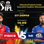 PBKS vs MI Match Today IPL 2026 Pitch Report, Stadium, Playing XI, Live Streaming & Full Match Details