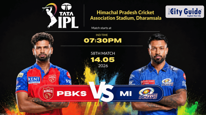 PBKS vs MI Match Today IPL 2026 Pitch Report, Stadium, Playing XI, Live Streaming & Full Match Details