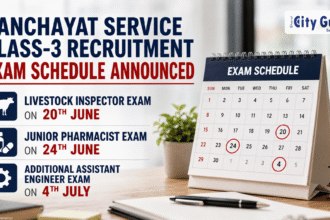 Panchayat Service Class-3 Recruitment Exam Schedule Announced Livestock Inspector Exam on 20th, Junior Pharmacist Exam on 24th June, Additional Assistant Engineer Exam on 4th July