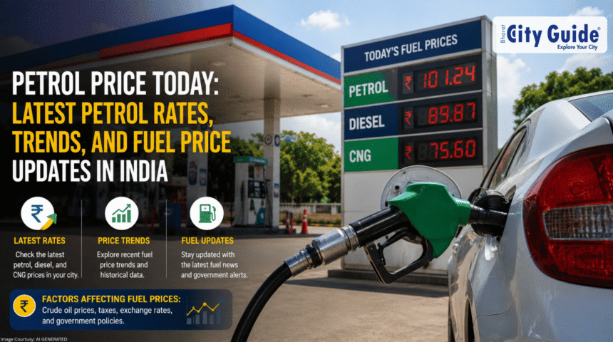 Petrol Price Today Latest Petrol Rates, Trends, and Fuel Price Updates in India