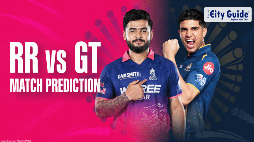 RR vs GT Match Prediction 2026 Rajasthan Royals vs Gujarat Titans Today IPL Match Analysis