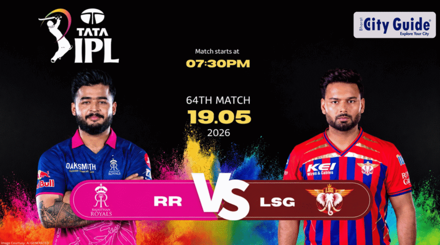 RR vs LSG Match Today IPL 2026 Pitch Report, Stadium, Playing XI, Live Streaming & Full Match Details