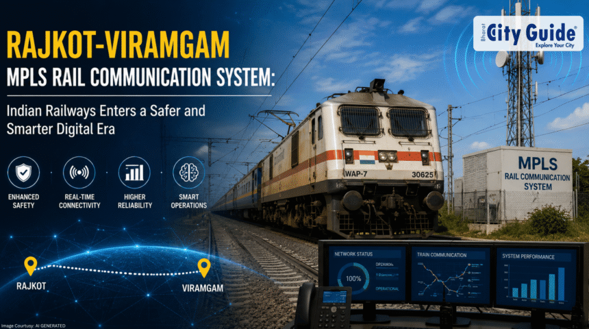 Rajkot-Viramgam MPLS Rail Communication System Indian Railways Enters a Safer and Smarter Digital Era