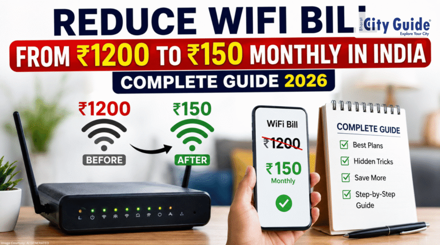 Reduce WiFi Bill from ₹1200 to ₹150 Monthly in India: Complete Guide 2026