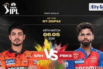 SRH vs PBKS Match Today IPL 2026 Pitch Report, Stadium, Playing XI, Live Streaming & Full Match Details