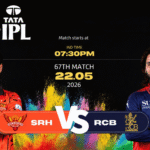 SRH vs RCB Match Today IPL 2026 Match Preview, Pitch Report, Playing XI, Prediction & Live Streaming