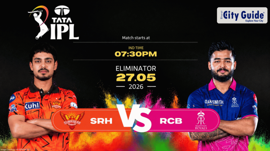 SRH vs RR Match Today IPL 2026 Eliminator Pitch Report, Playing XI, Weather Report, Match Prediction & Live Streaming