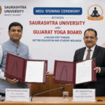 Saurashtra University Gujarat Yoga Board MOU A Major Step Toward Better Education and Student Wellness