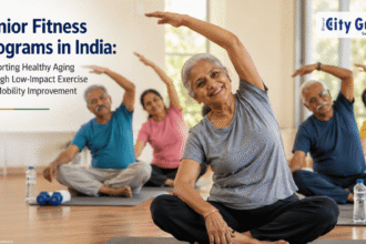 Senior Fitness Programs in India Supporting Healthy Aging Through Low-Impact Exercise and Mobility Improvement