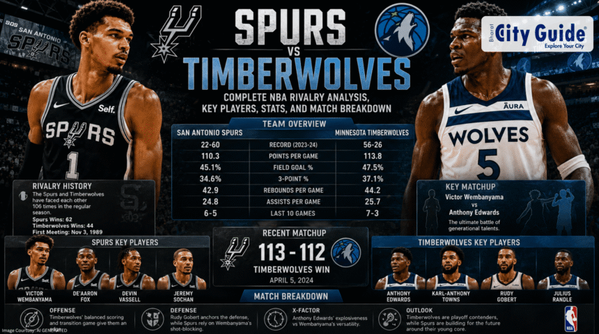 Spurs vs Timberwolves: Complete NBA Rivalry Analysis, Key Players, Stats, and Match Breakdown