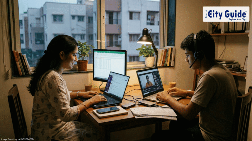 Supporting Remote Work and Learning in India with Compact Laptops and Portable Docks