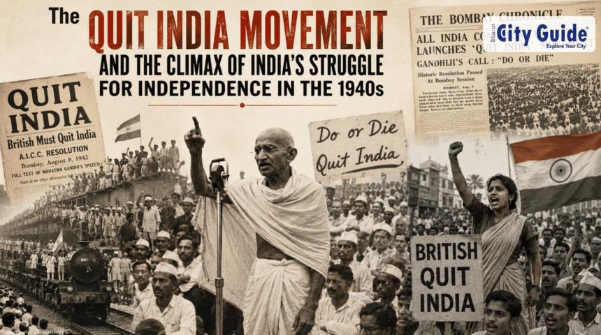 The Quit India Movement and the Climax of India’s Struggle for Independence in the 1940s