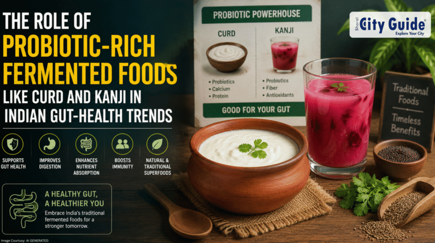The Role of Probiotic-Rich Fermented Foods Like Curd and Kanji in Indian Gut-Health Trends