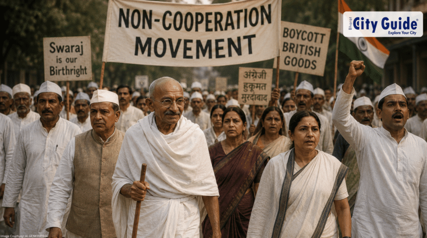 The Role of the Non-Cooperation Movement in Mobilizing Mass Opposition Against British Rule