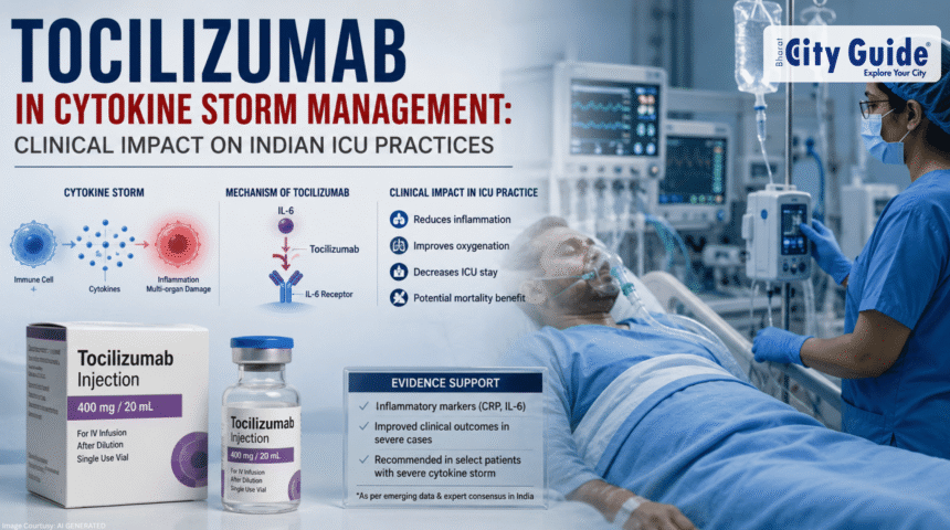 Tocilizumab in Cytokine Storm Management: Clinical Impact on Indian ICU Practices