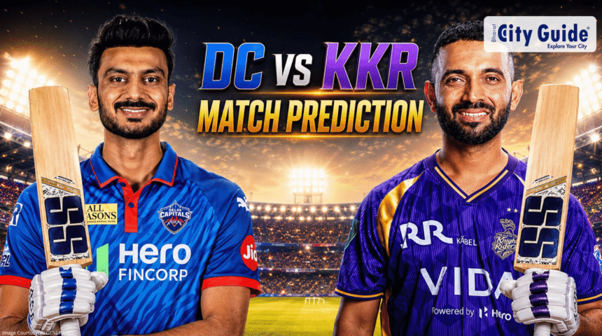 Today IPL Match DC vs KKR Prediction Based on Player Form & Last Match Performance IPL 2026